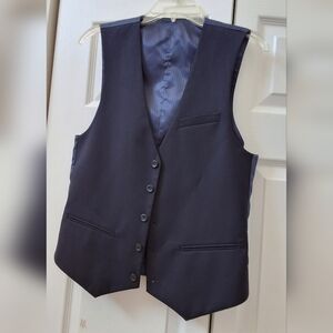 Men's, 38R, Classic Navy Blue Vest